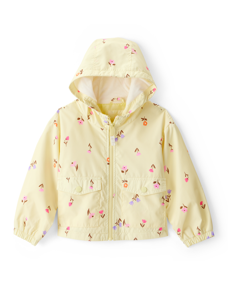 Kid Ditsy Floral Windbreaker, image 1 of 2 slides