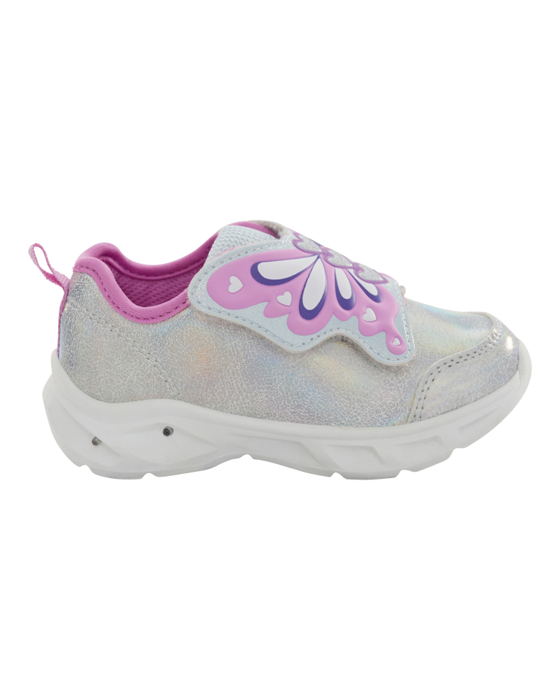 Toddler Butterfly Light-Up Sneakers, image 3 of 8 slides