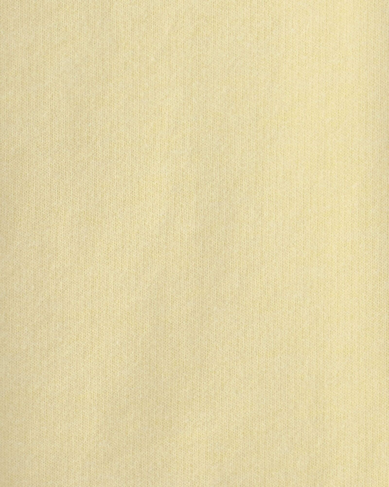 Baby French Terry Pullover Sweatshirt - Yellow, image 2 of 3 slides