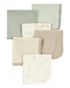 Baby 6-Pack Wash Cloths, image 1 of 2 slides