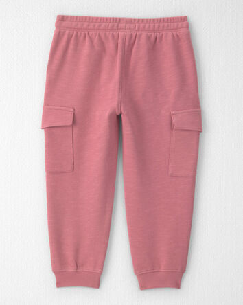 Toute-petit fille - Pantalon cargo en jersey bouclette de coton biologique, 
