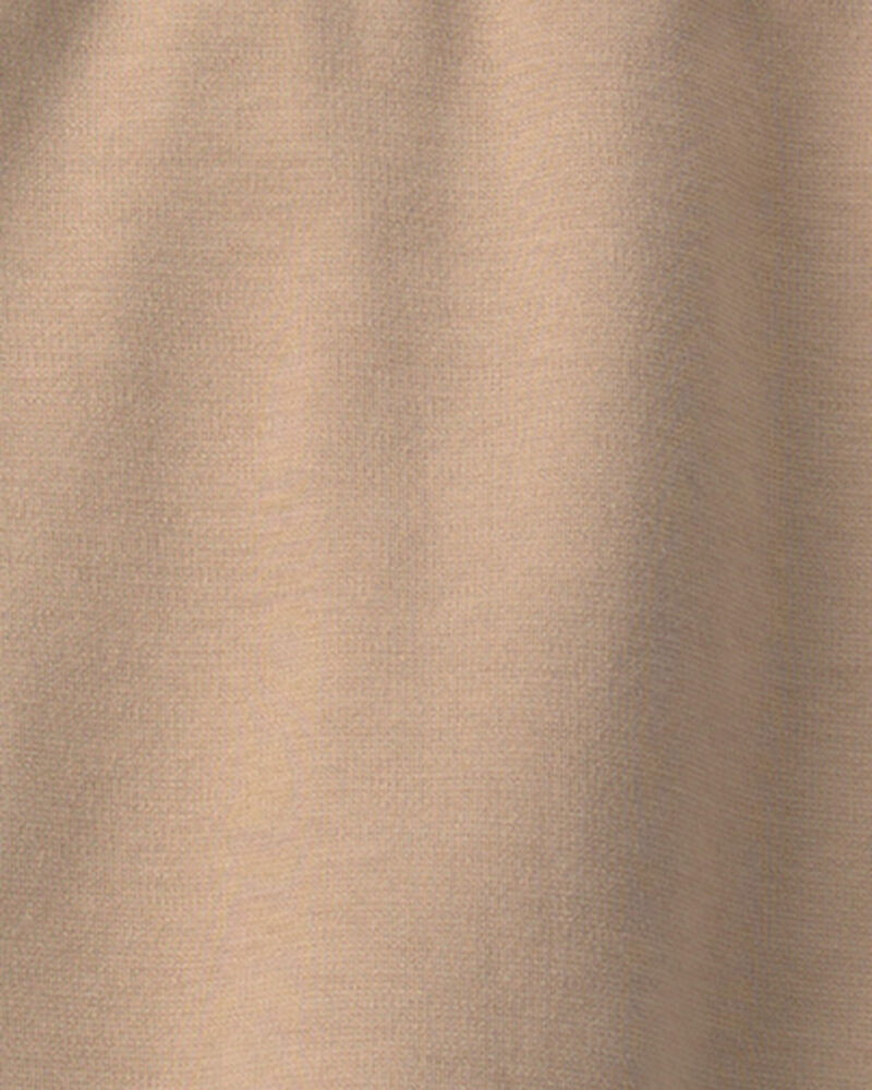 Girls Ponte Uniform Skort - Khaki, image 7 of 8 slides