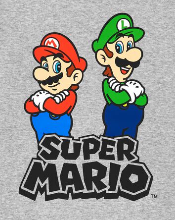 Pyjama 2 pièces en coton ajusté Mario, 