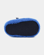 Toddler Boy Dinosaur Slippers - Blue, image 5 of 6 slides