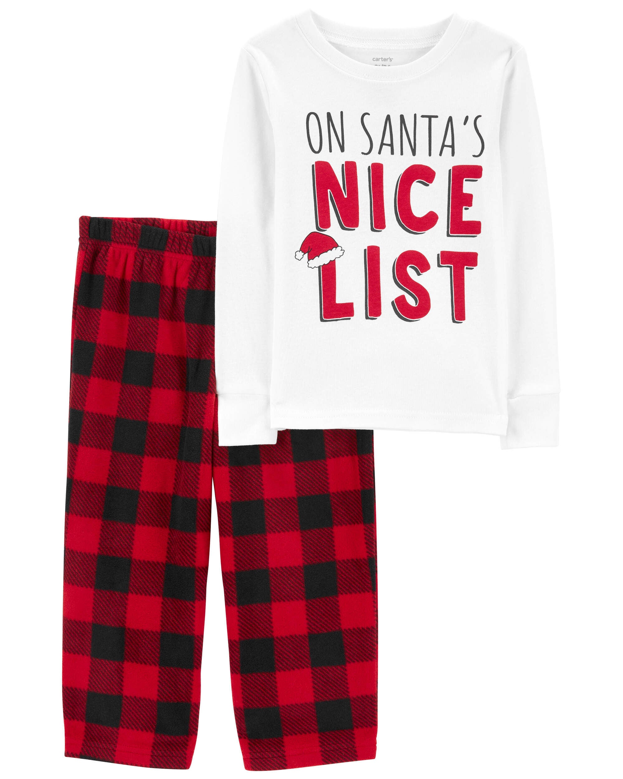 Girls christmas pjs clearance
