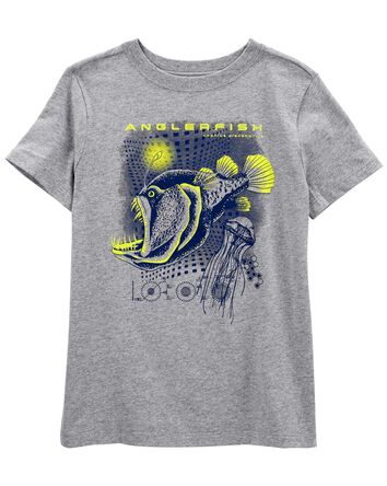 Enfant T-Shirt Imprimé Anglerfish, 