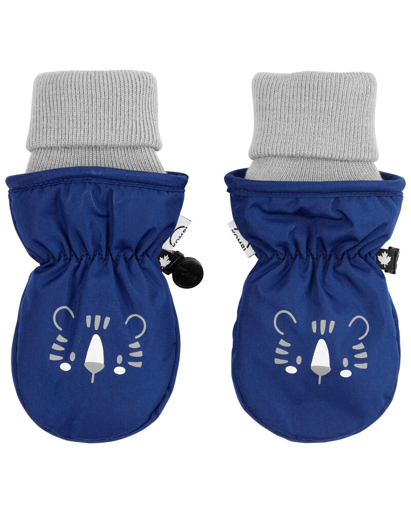 Kombi Baby Bear Infant Mittens - Silky Blue Kombi Baby Bear Infant Mittens - Silky Blue