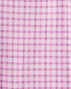 Kid 2-Piece Long-Sleeve Tee & Plaid Dress Set, image 4 of 6 slides