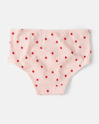 Enfant Emballage de 10 sous-v&ecirc;tements en coton extensible &agrave; motifs de fraises, image 2 sur 2 diapositives