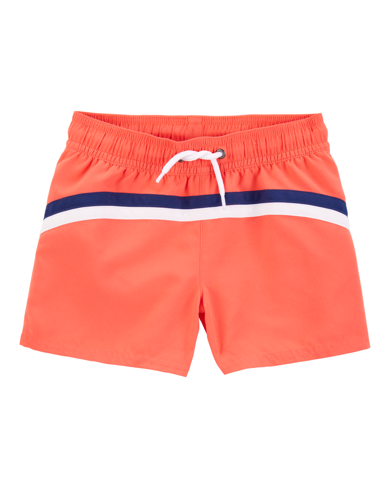 Toddler Striped Swim Trunks, image 1 of 4 slides