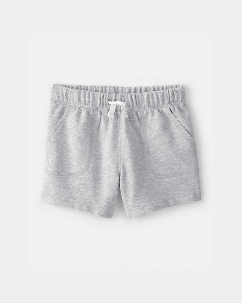 Tout-petit gar&ccedil;on - Shorts en Jersey bouclette - Gris, image 1 sur 3 diapositives
