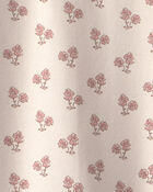 B&eacute;b&eacute; fille - Combinaison en jersey bouclette de coton biologique &agrave; motif floral, image 4 sur 4 diapositives