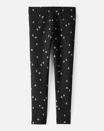 Kid Halloween Ghost Leggings, 