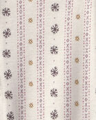 B&eacute;b&eacute; fille - Pyjama en coton biologique &agrave; motif pointelle, image 4 sur 4 diapositives