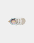 B&eacute;b&eacute; fille - Chaussures d&eacute;contract&eacute;es Every Step&reg; &agrave; c&oelig;urs - Blanc/Beige, image 4 sur 6 diapositives