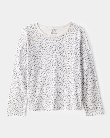 Kid 2-Piece Floral Tee & Tank Dress, 