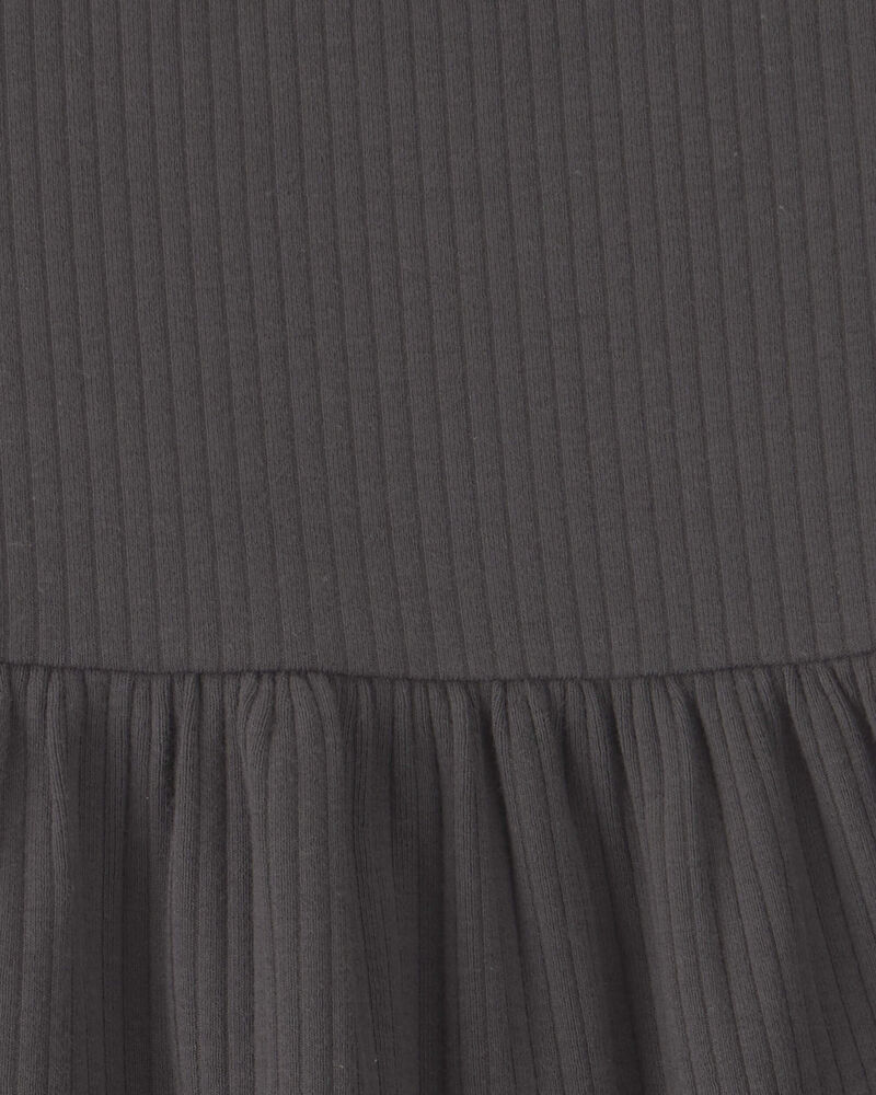 Toddler Girl Long-Sleeve Top - Black, image 2 of 3 slides