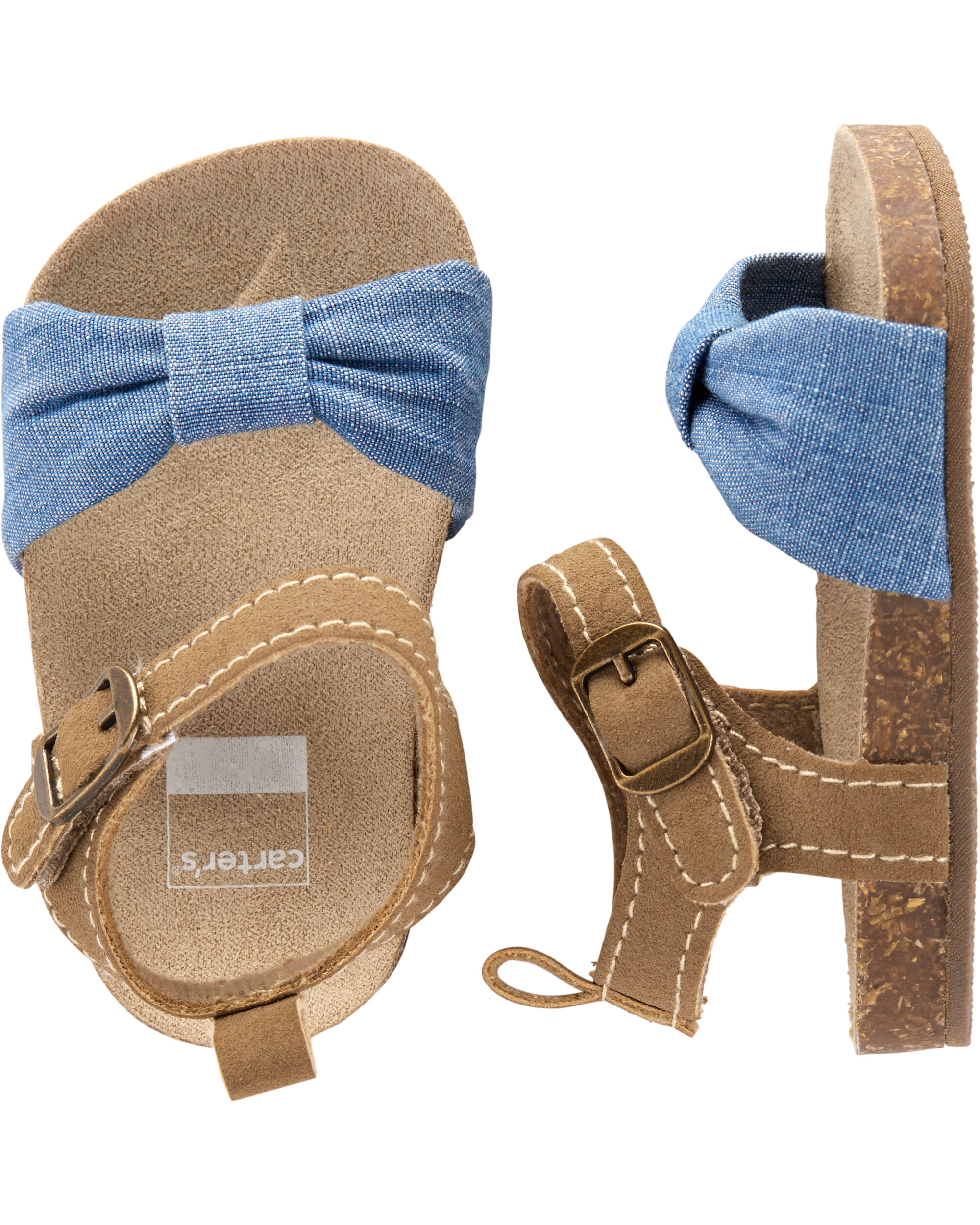 carter's cork sandals