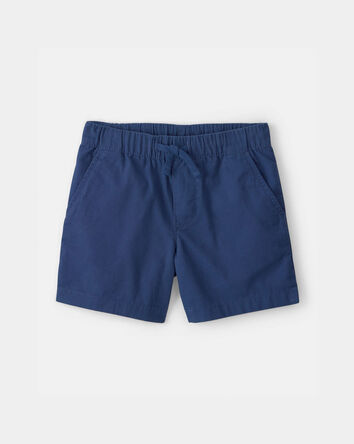 Toddler Boy Canvas Shorts - Blue, 