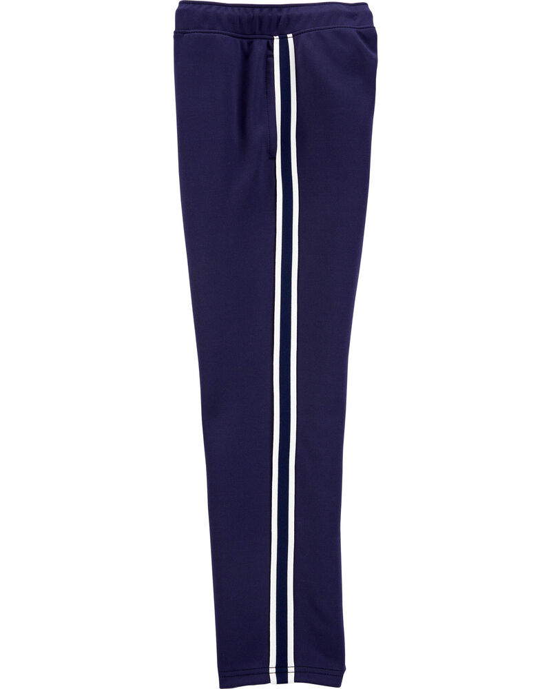 Navy Pull-On Athletic Pants