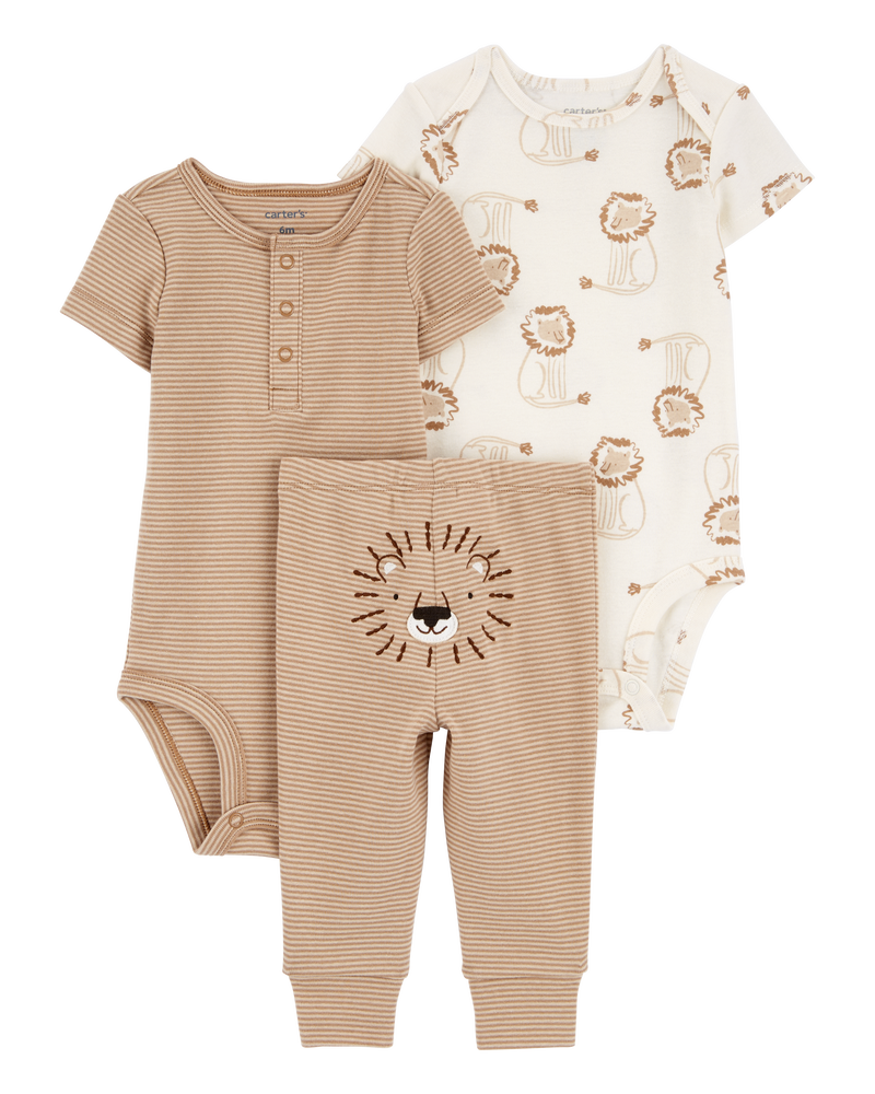 Baby 3-Piece Bear Little Outfit Set, image 1 of 5 slides
