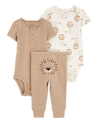 Baby 3-Piece Bear Little Outfit Set, image 1 of 5 slides