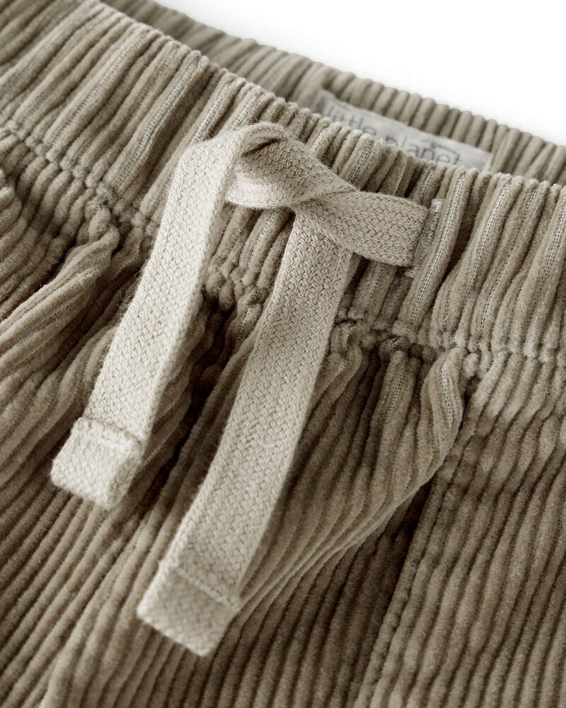 Toddler Boy Organic Cotton Corduroy Pants, image 3 of 4 slides