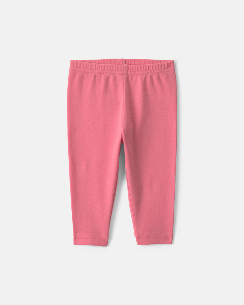 Baby Girl 3-Piece Colour Block Teddy Fleece Layering Set - Pink, image 2 of 6 slides