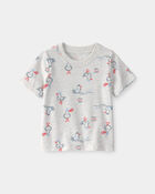 B&eacute;b&eacute; - T-shirt &agrave; motif de p&eacute;licans - Gris, image 1 sur 2 diapositives