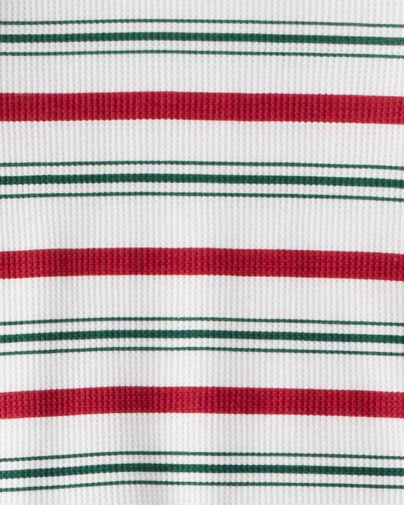 Toddler Striped Holiday 2-Piece Pyjama Set, image 2 of 3 slides