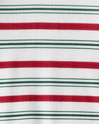 Toddler Striped Holiday 2-Piece Pyjama Set, image 2 of 3 slides