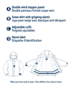 Gar&ccedil;ons - Manteau d&rsquo;hiver - Vert, image 4 sur 6 diapositives
