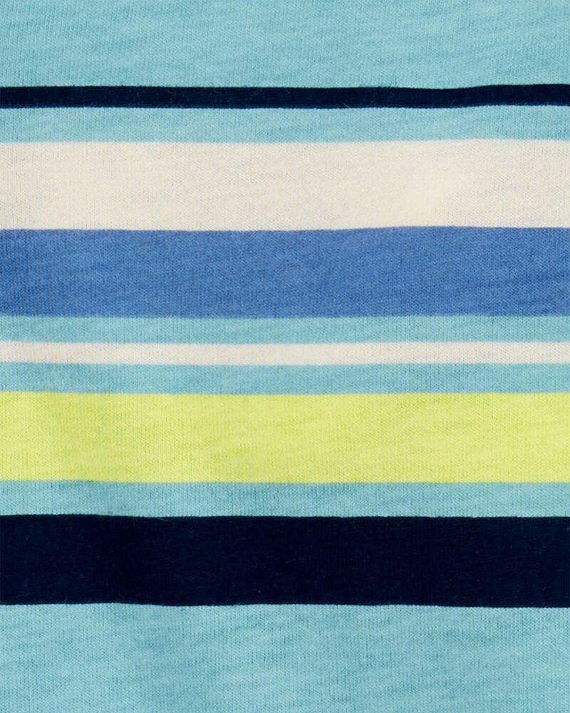 Baby Striped Henley Tee, image 2 of 3 slides