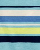 Baby Striped Henley Tee, image 2 of 3 slides
