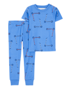 Toddler 2-Piece Scooter Print 100% Snug Fit Cotton Pyjamas, image 1 of 3 slides