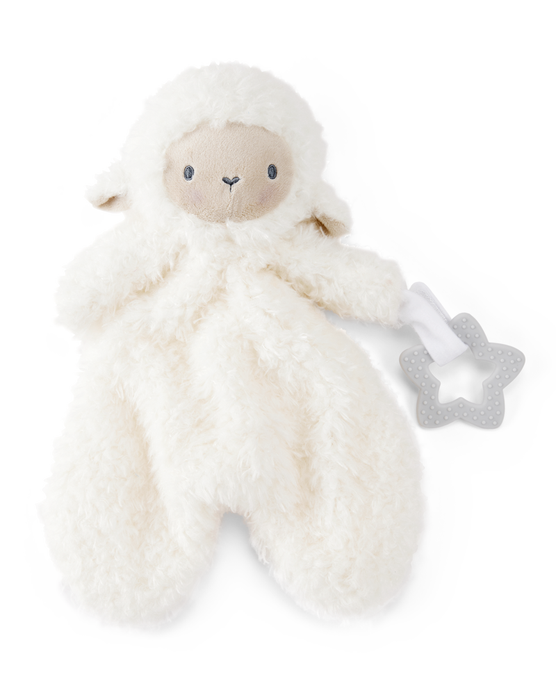 Baby Lamb Plush With Teether, image 1 of 1 slides