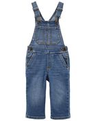 Toddler Classic Denim Overalls, image 1 of 3 slides