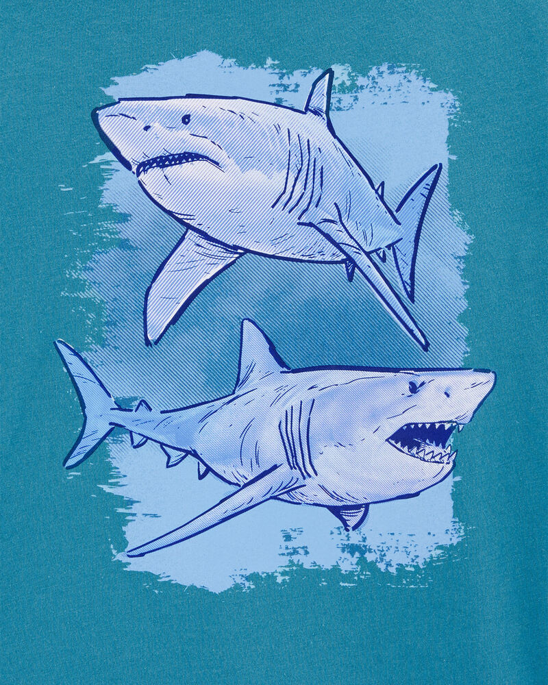Kid Shark Long-Sleeve Graphic Tee, image 2 of 3 slides