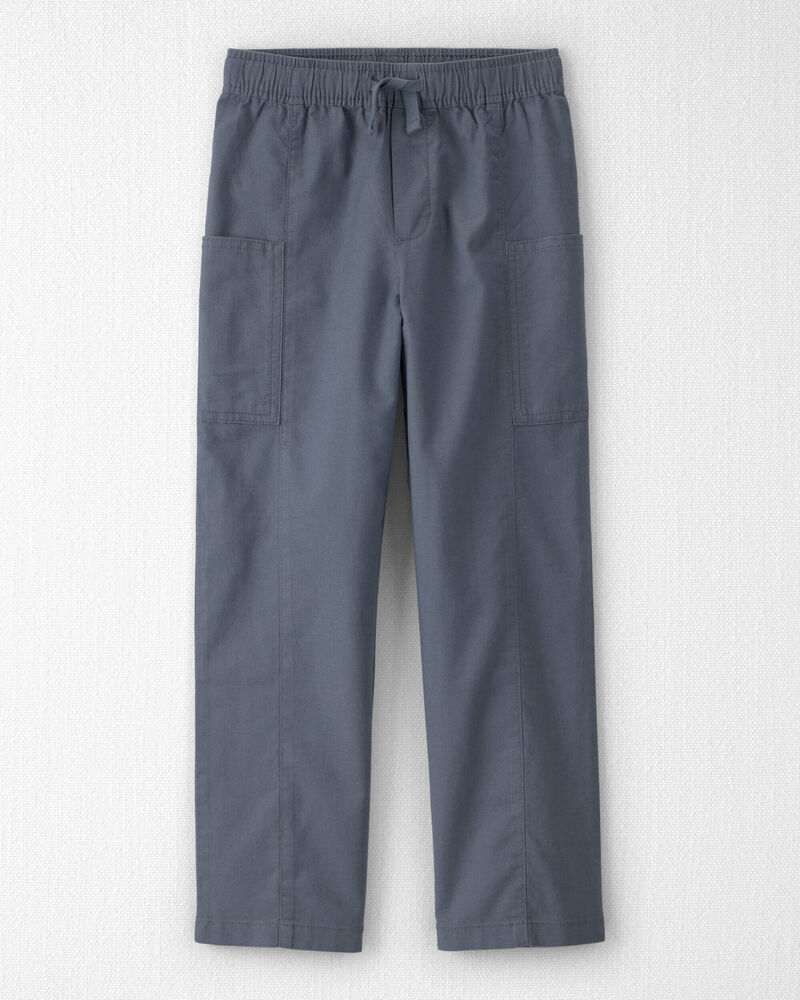 Boys Linen Pants Made with Organic Cotton, image 1 of 5 slides
