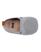 Bébé Chaussures à enfiler en maille souple - Gris, image 4 sur 7 diapositives