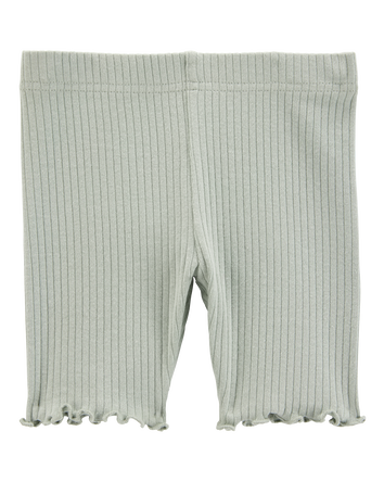Toddler Ribbed Bike Shorts, 
