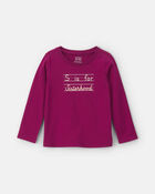 Toute-petit fille - Toute-petite fille - T-shirt manches longues &agrave; imprim&eacute; &laquo;Sisterhood&raquo; - Rouge, image 1 sur 2 diapositives