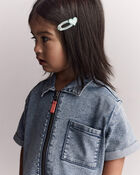Tout-petit fille - Barboteuse en denim Day Out&trade;, image 6 sur 6 diapositives
