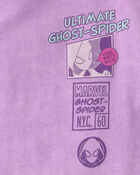 Toddler Girl Ghost-Spider Graphic Tee - Purple, image 3 of 4 slides