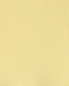 Girls Rib Short-Sleeve Dress - Yellow, image 3 of 4 slides