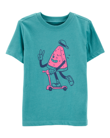 Toddler Watermelon Graphic Tee - Green, 