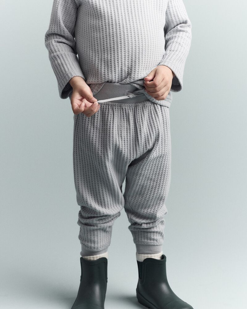 Toddler No-Seam Jogger Pant - Light Blue, image 1 of 9 slides