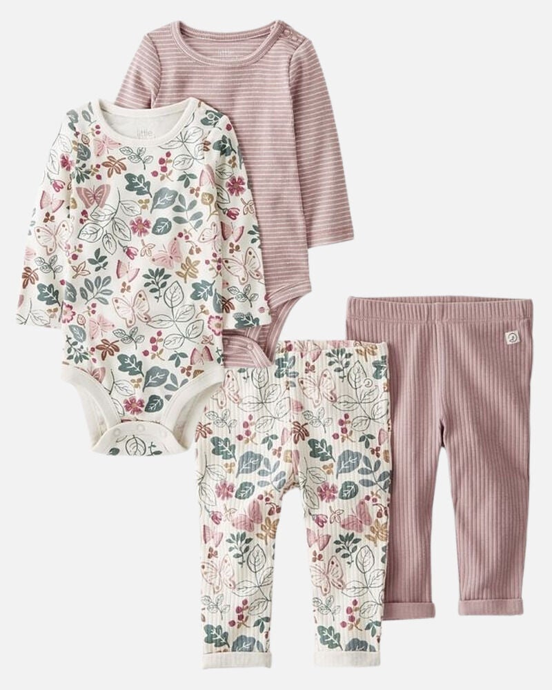 Carters waffle top pajamas