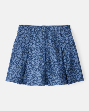 Kid Floral Pull-On Skort, 