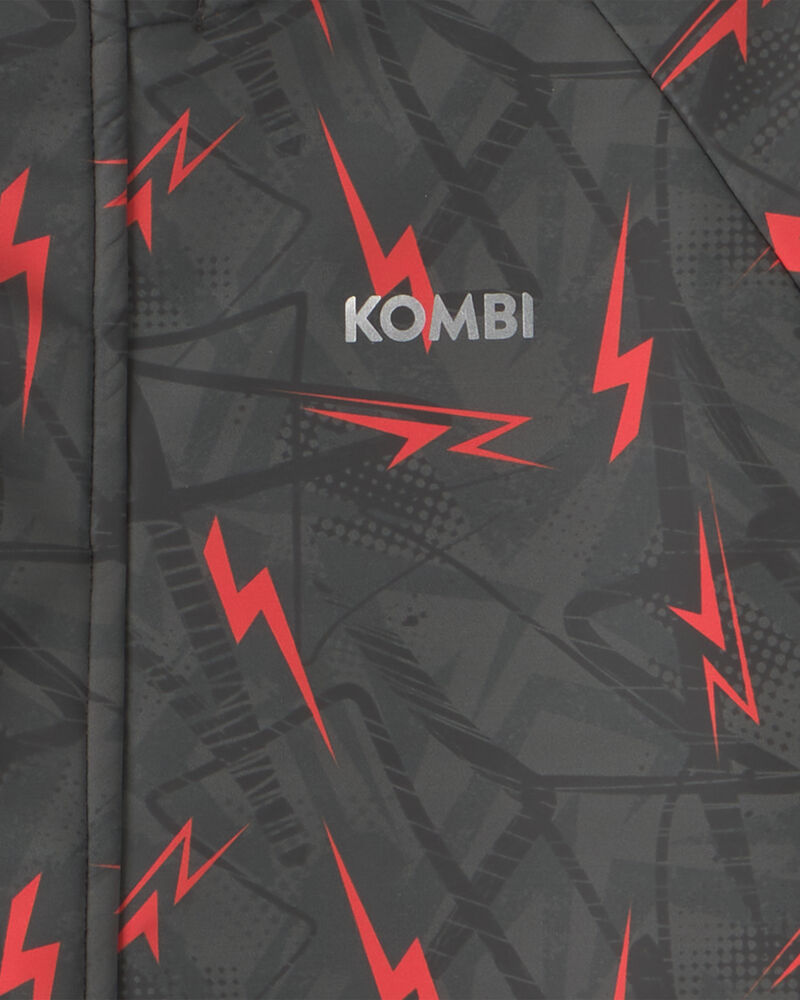 Boys Kombi London Rain Jacket - Orange, image 4 of 4 slides